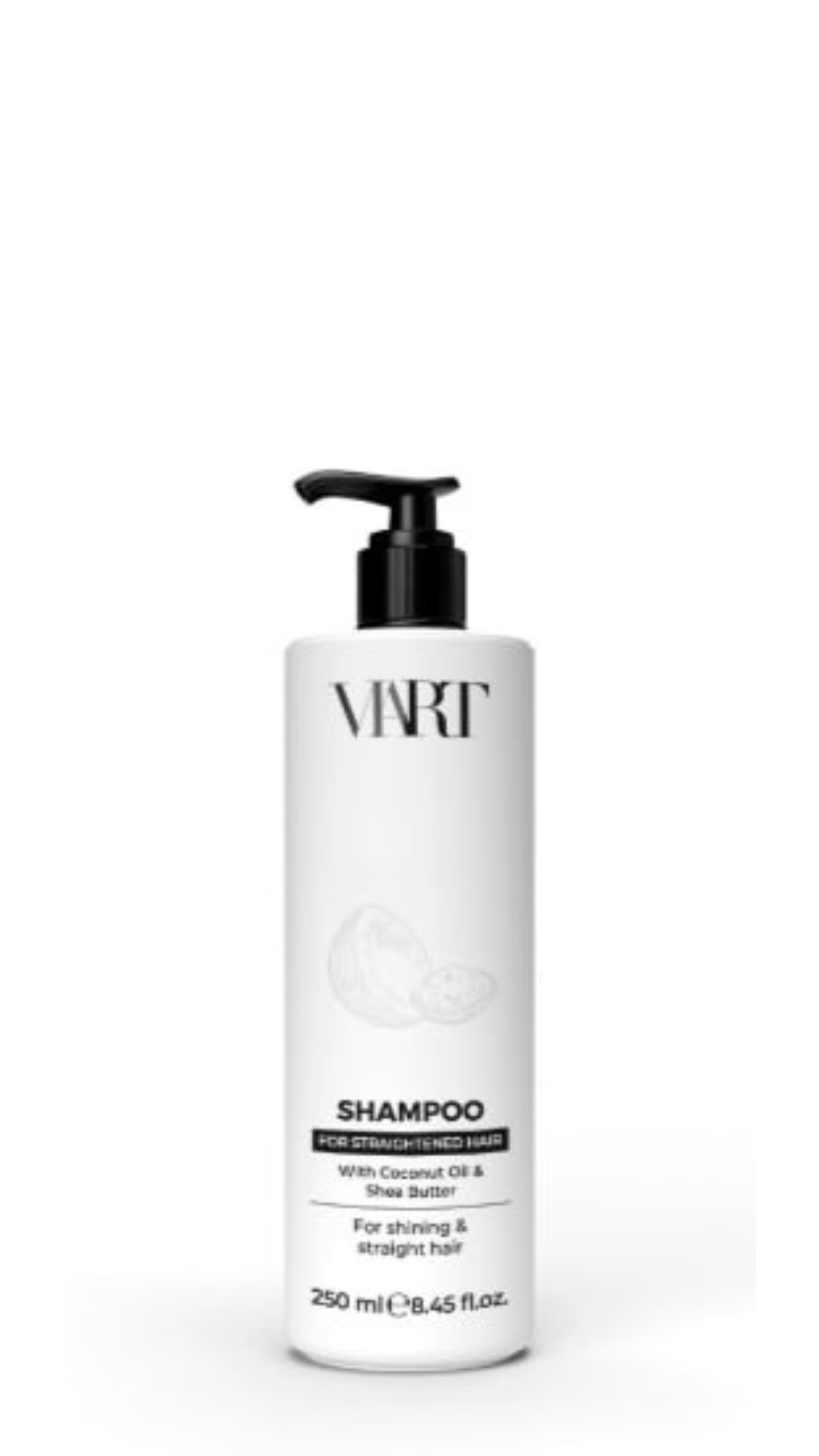 Шампунь для випрямленного волосся з кокосовою олією та маслом ши Viart 250мл 