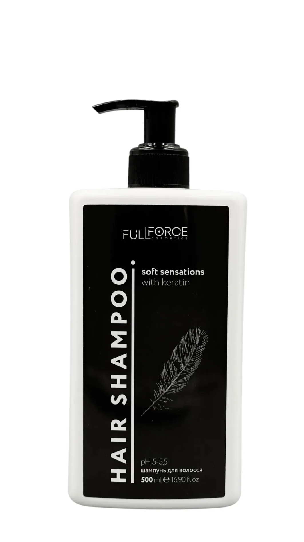 Шампунь з кератином SOFT SENSATIONS Full Force 