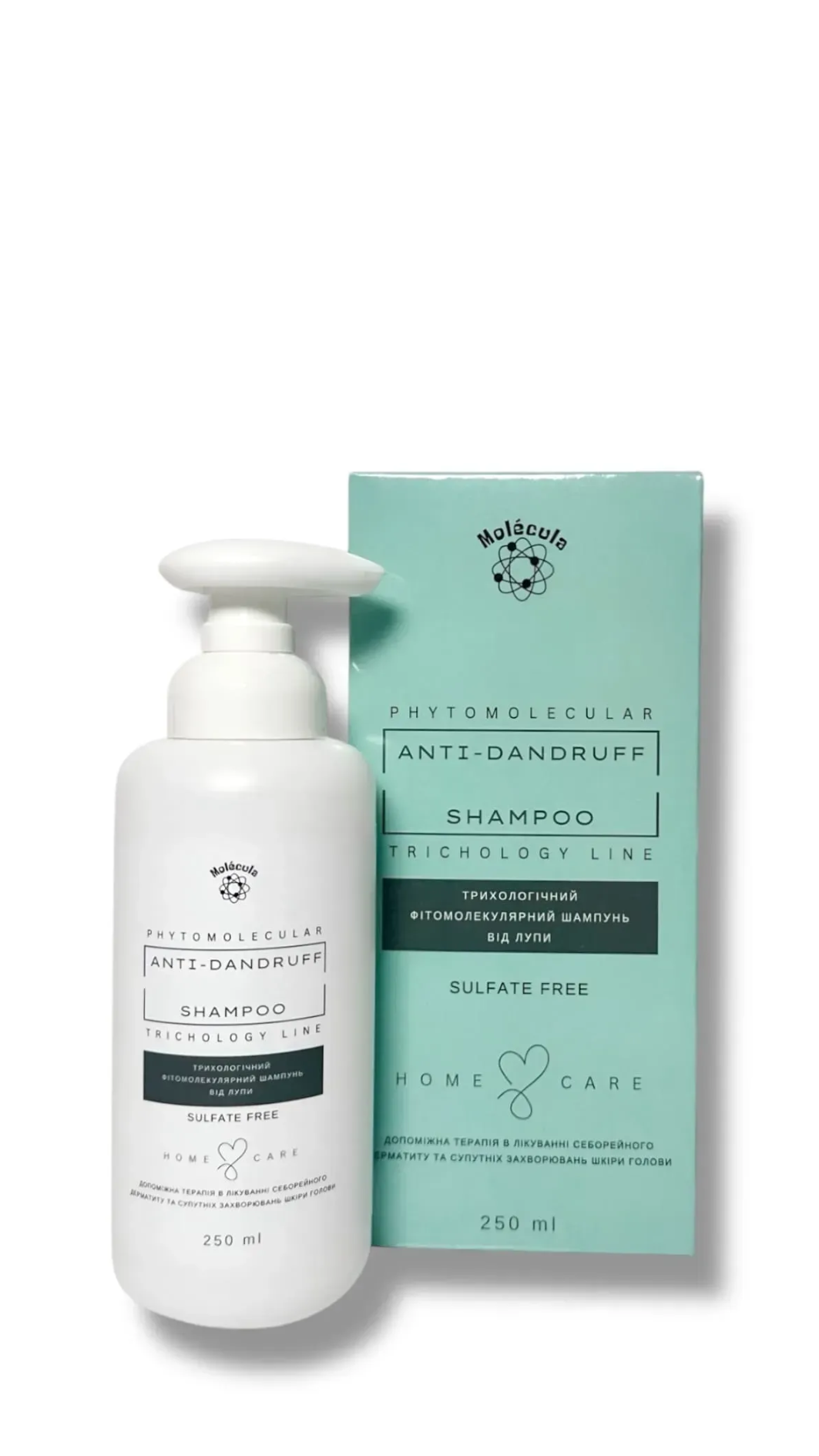 Шампунь Anti-Dandruff Molecula 250мл 