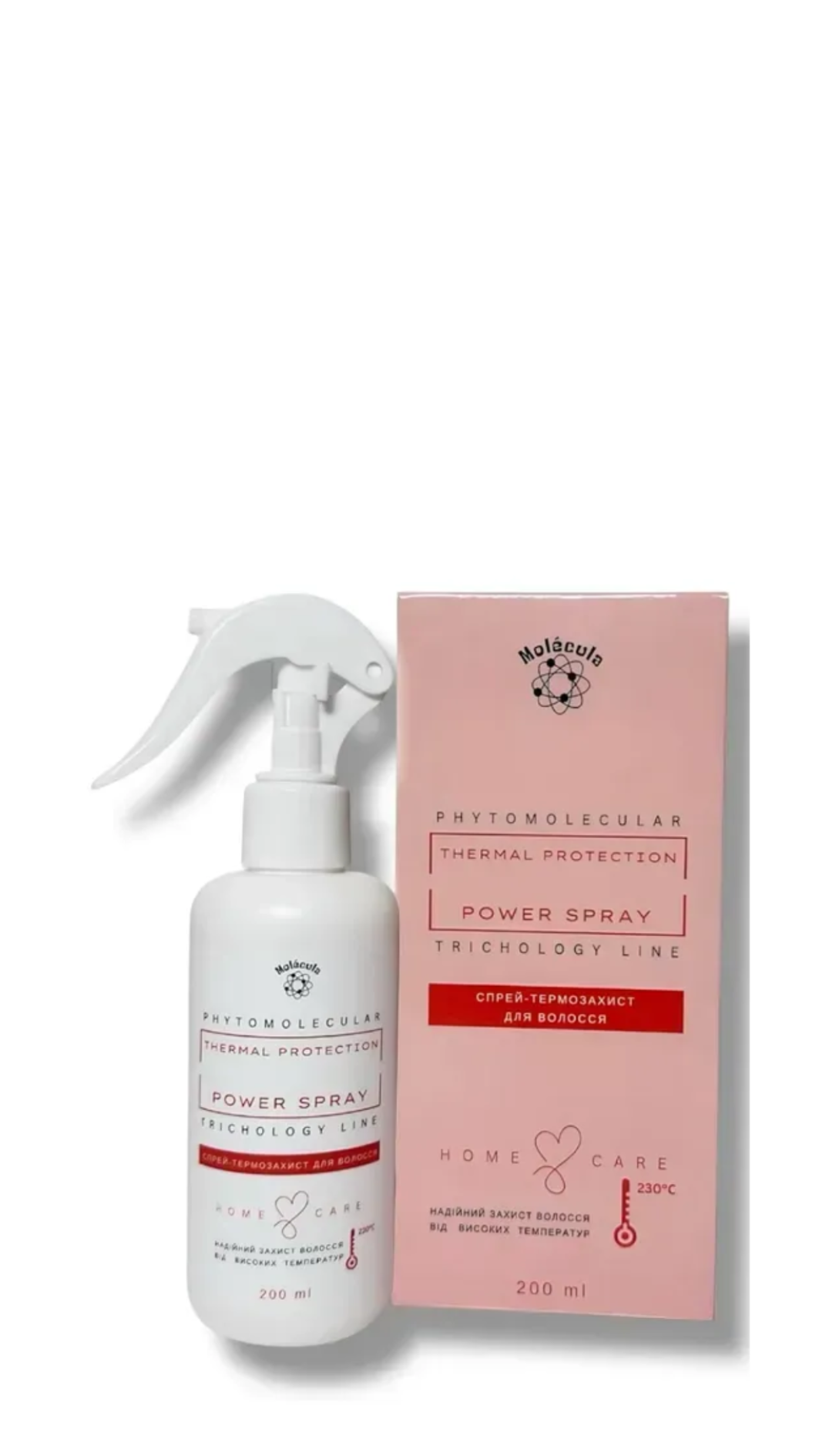 Спрей термозахист Power Spray Molecula 200мл 