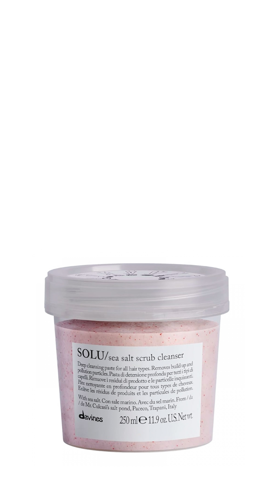 Скраб Davines SOLU 250мл 