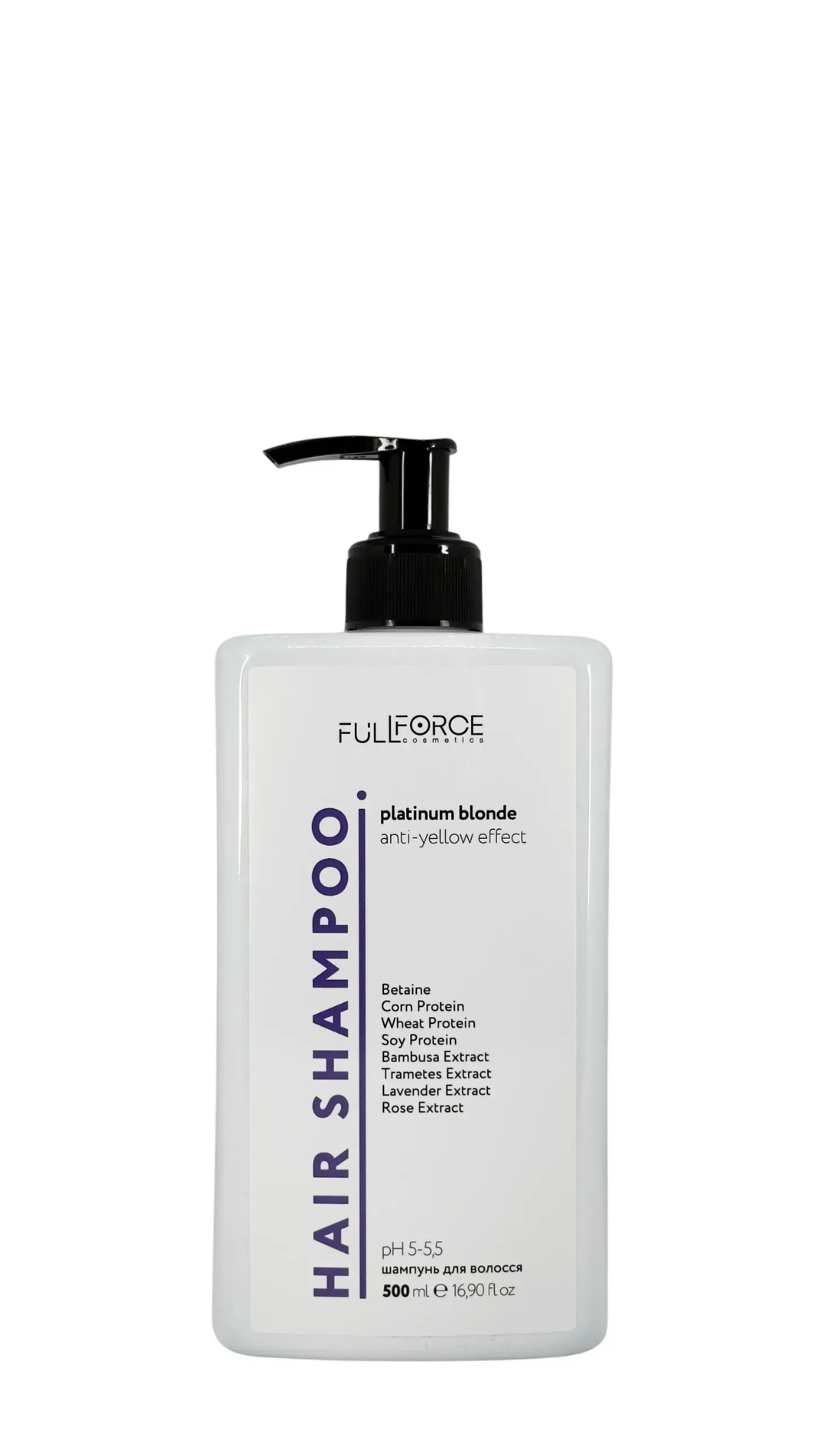Шампунь platinum blonde Full Force 500мл 