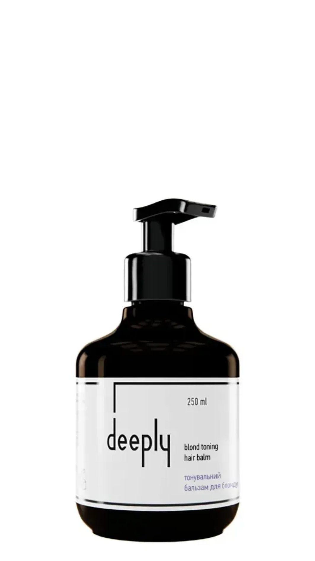 Тонувальний бальзам для блонду deeply blond toning 250мл 