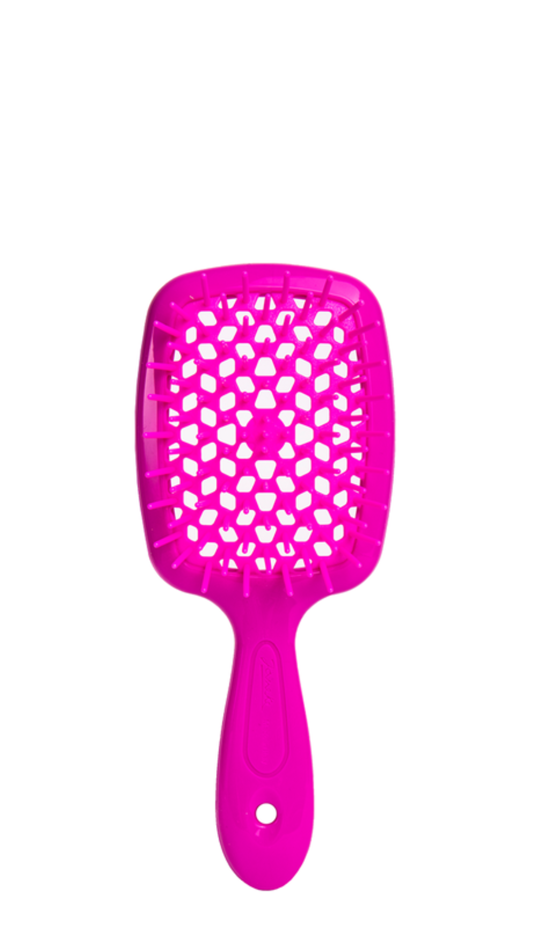 Гребінець Janeke Superbrush Small НЕОНОВО-РОЖЕВИЙ