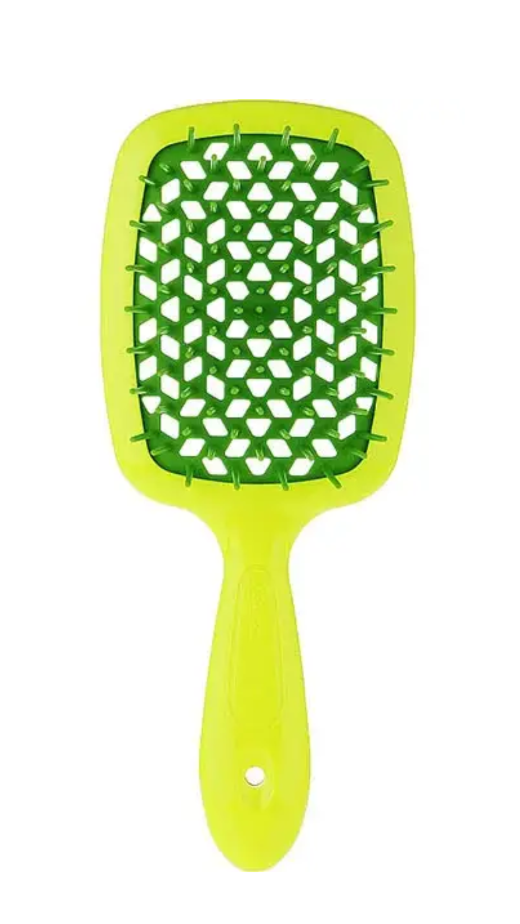 Гребінець Janeke Superbrush Standart САЛАТОВО-ЗЕЛЕНИЙ