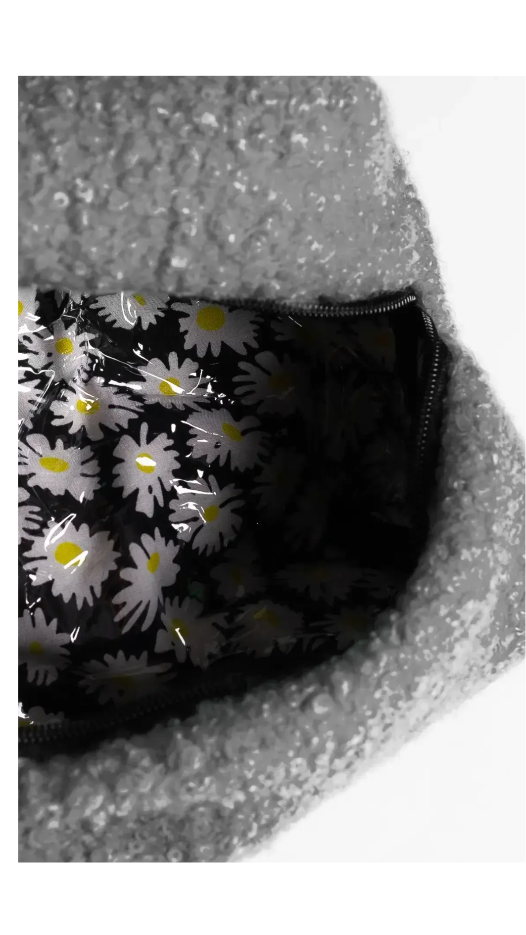 Плюшева косметичка Тедді SORRY FOR MY BEAUTY СІРИЙ