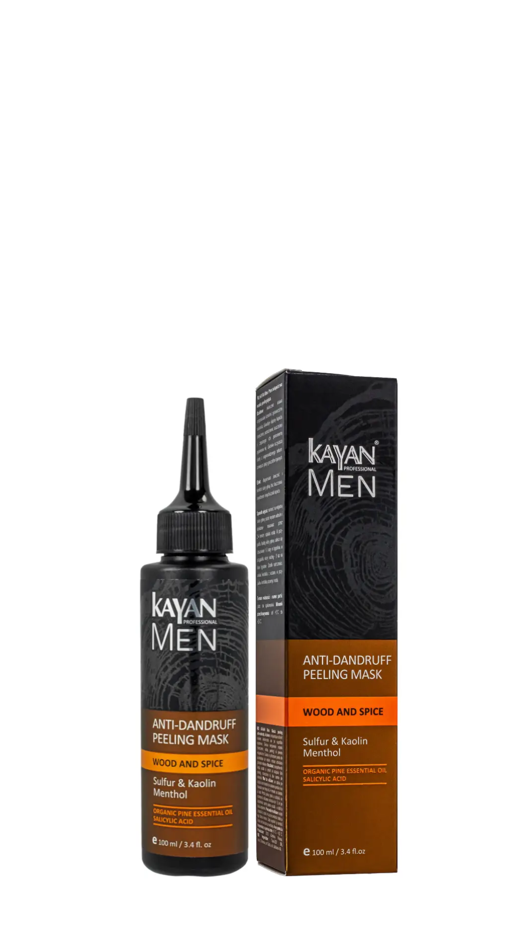 Чоловіча пілінг маска від лупи KAYAN MEN anti-dandruff 100ml 