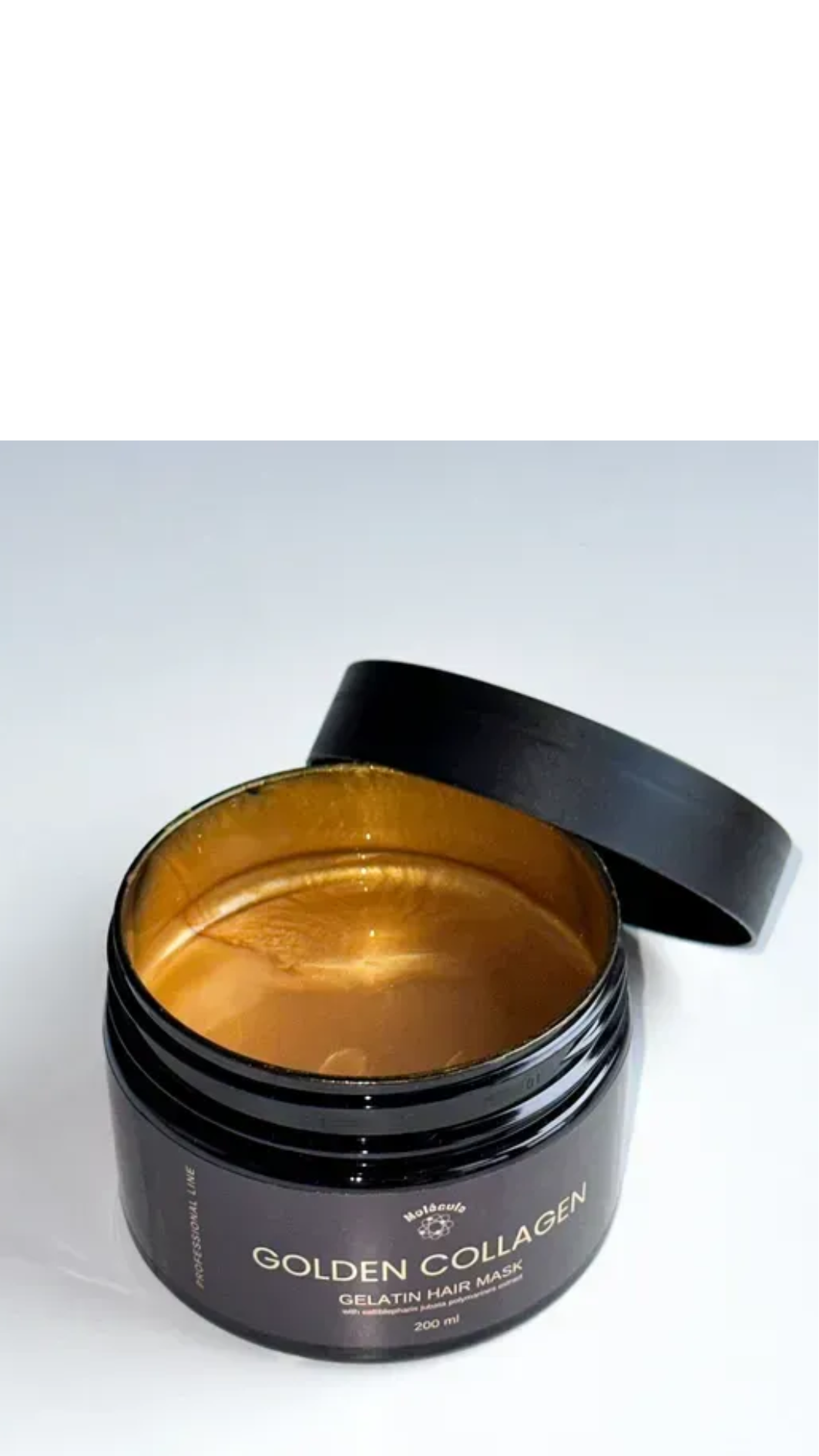 Желатинова маска Molecula Golden Collagen Gelatin 