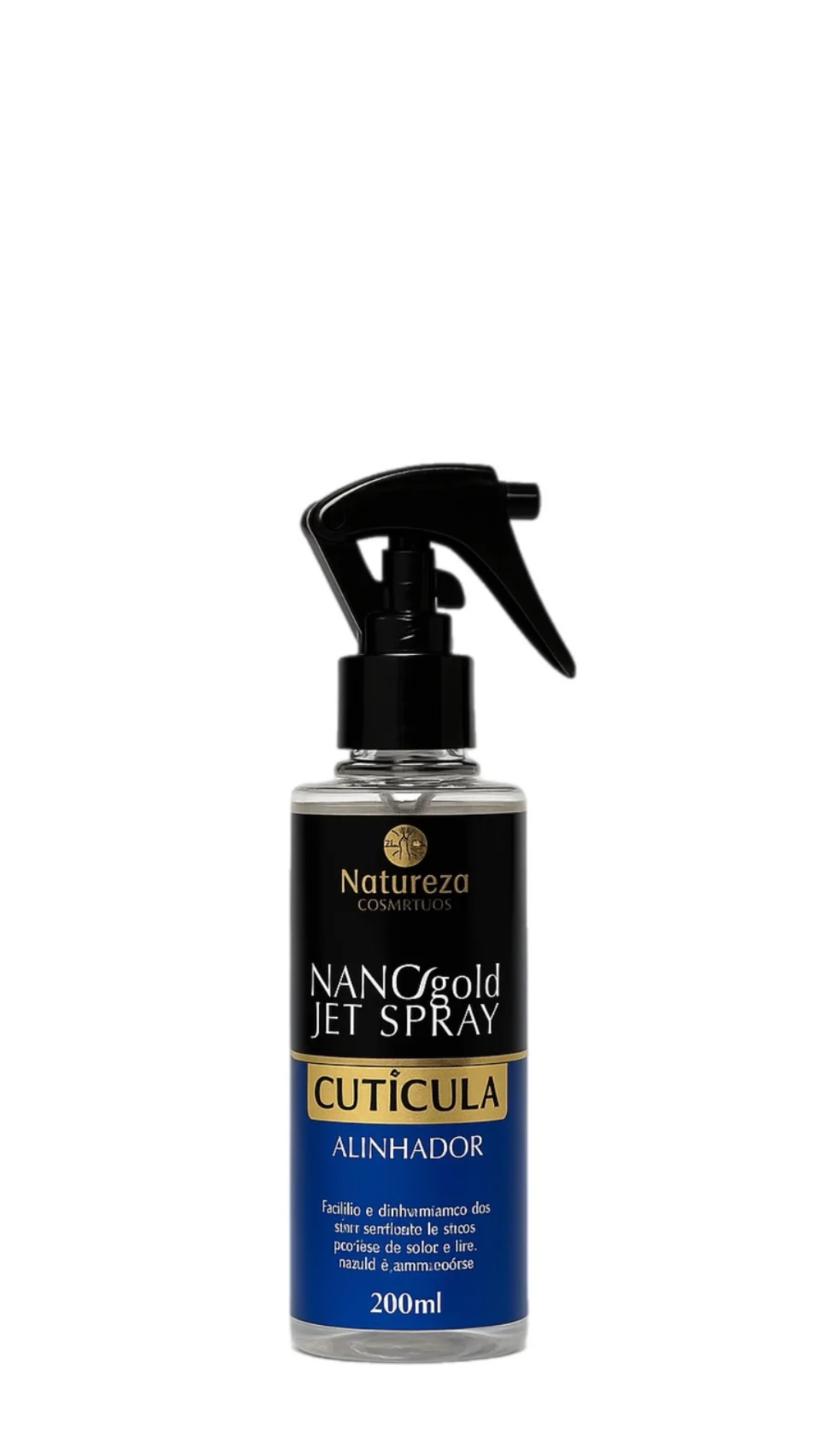 Наноструминний спрей Natureza NANOgold Jet Spray Cuticula 200ml 