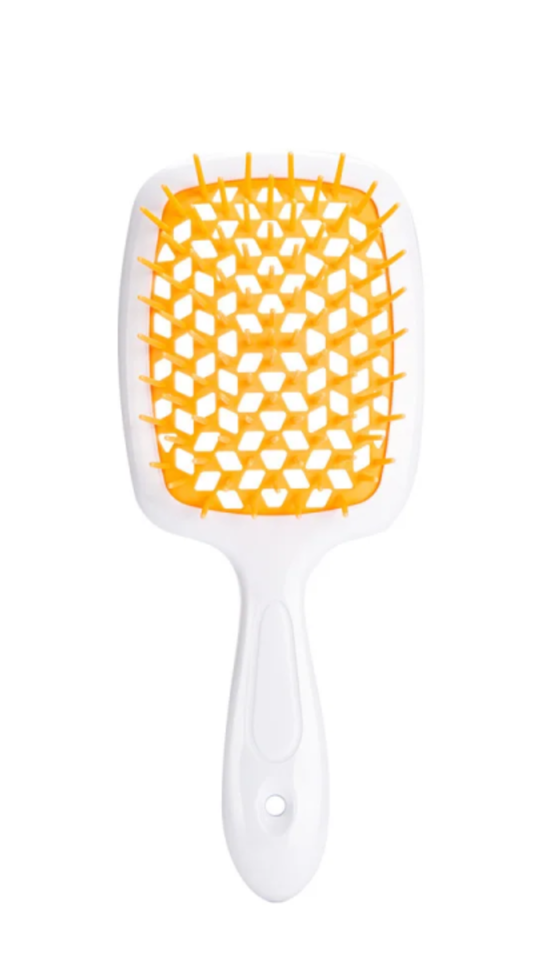 Гребінець HOLLOW COMB БІЛИЙ З ПОМАРАНЧЕВИМ