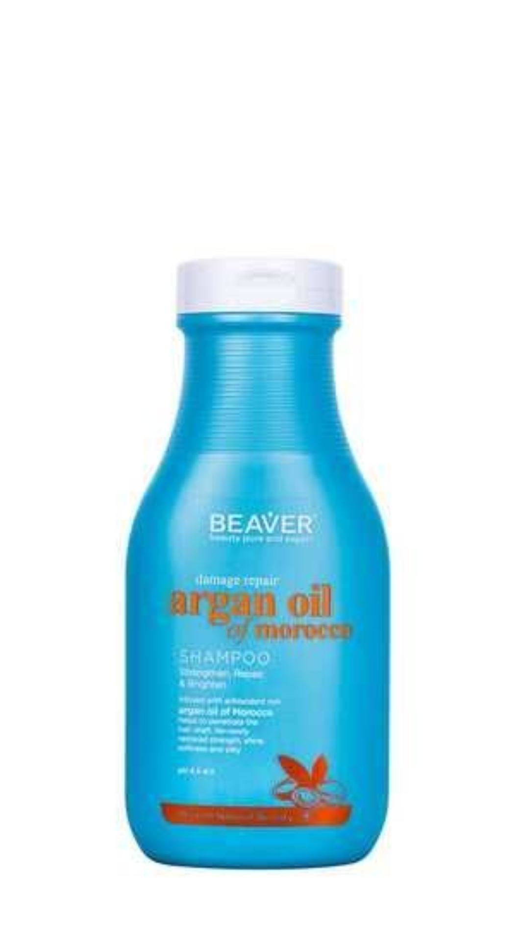 Відновлюючий шампунь для пошкодженого волосся BEAVER Damage Repair Argan Oil of Moroccoм 350ml