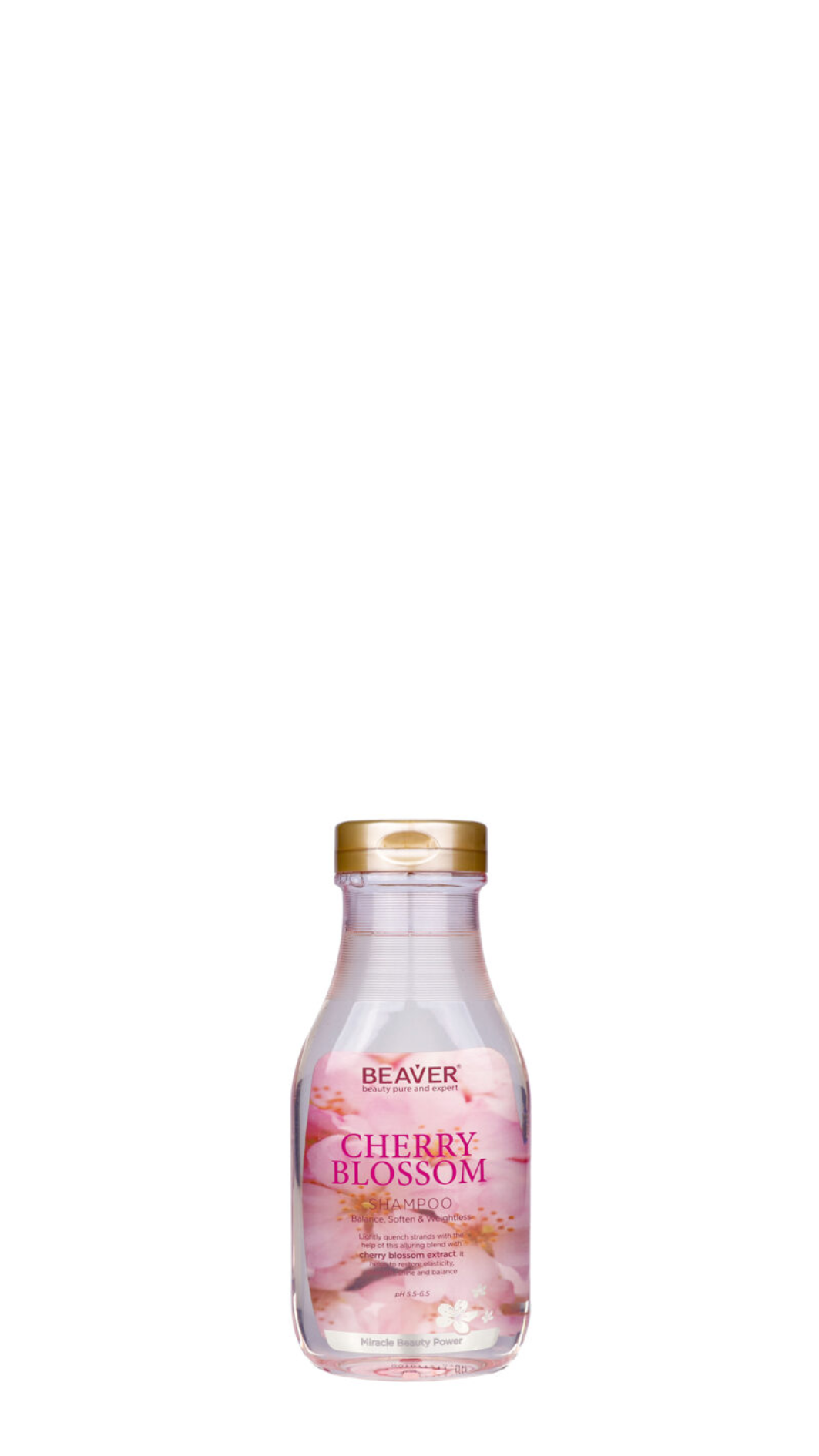 Шампунь з екстрактом квітів Сакури для щоденного застосування BEAVER Cherry Blossom 60ml