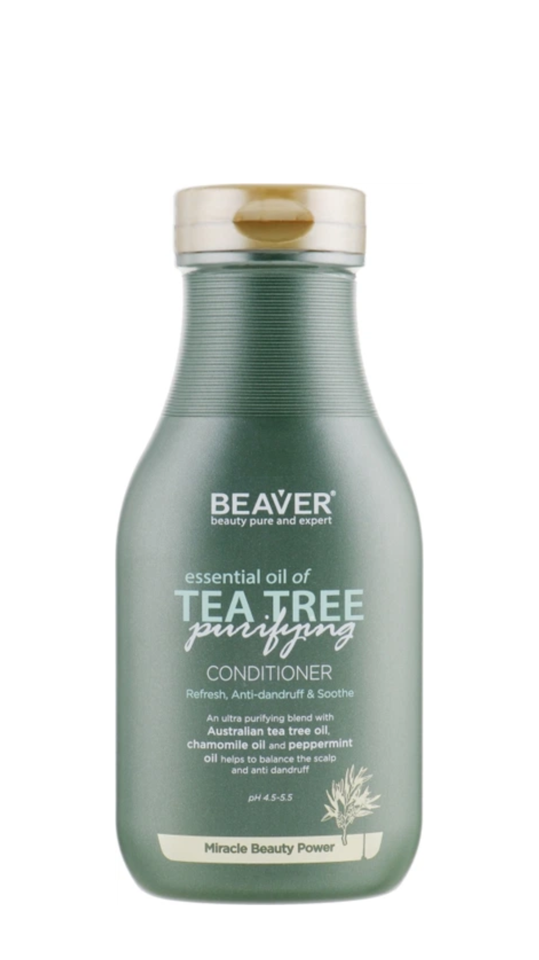 Зміцнюючий кондиціонер для волосся з олією Чайного дерева BEAVER Essential Oil of Tea Tree 350ml