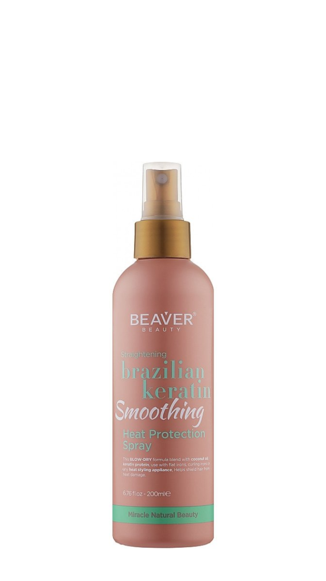 Термозахисний спрей з кератином для еластичності BEAVER Keratin Smoothing 