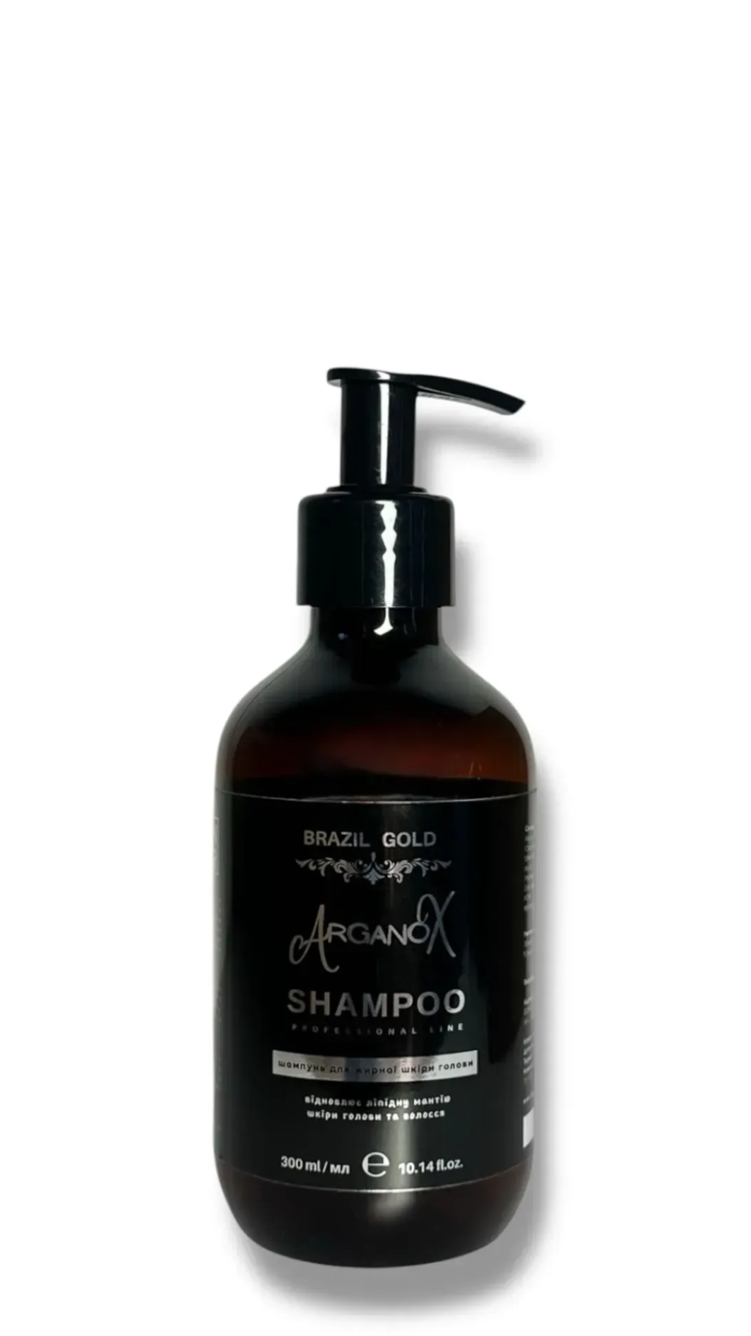 Шампунь для жирної шкіри голови Brazil Gold Home Care Arganox 