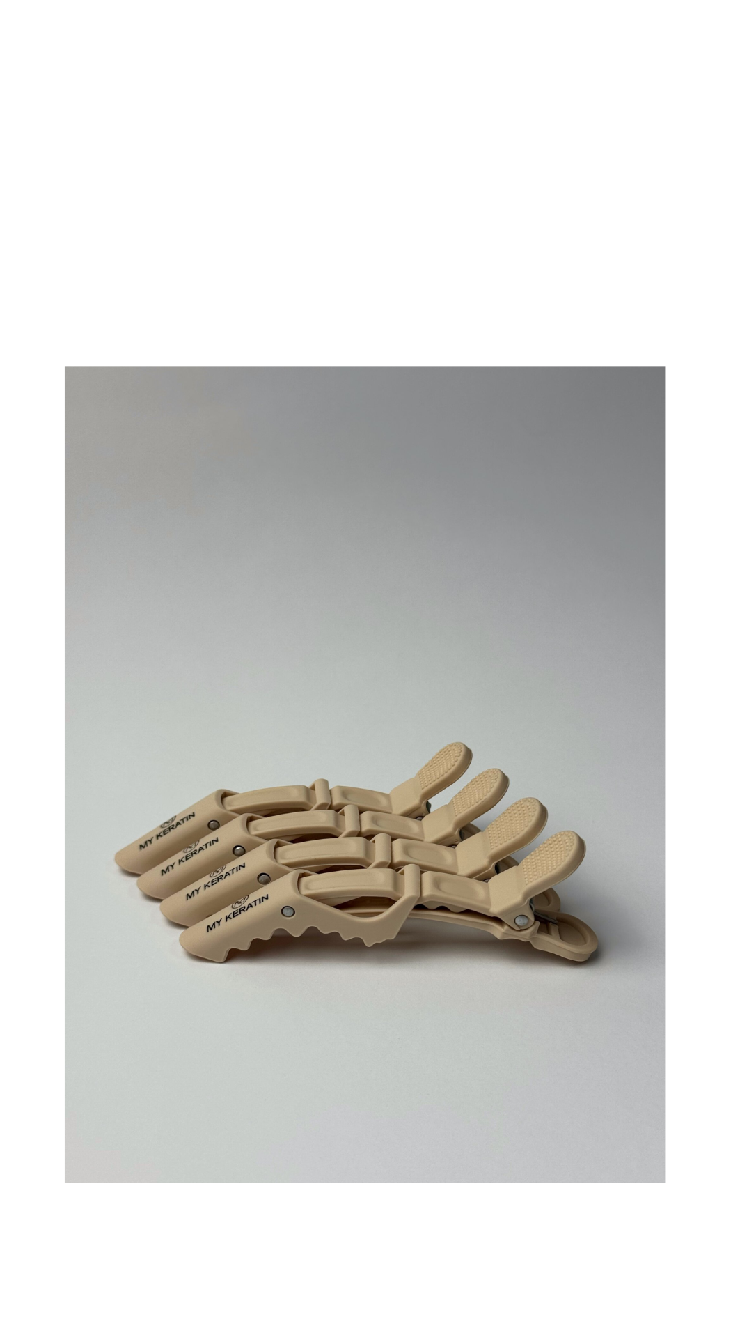 Затискачі CROC CLIPS для волосся 4шт