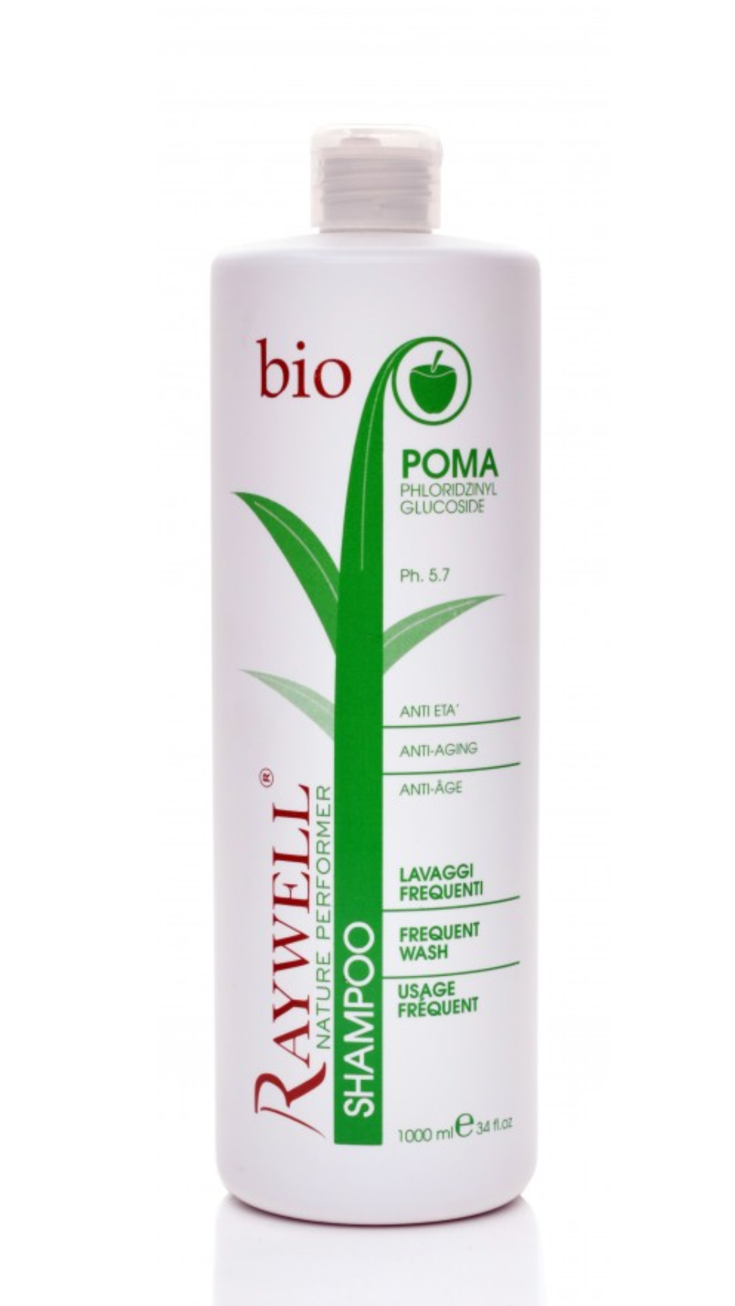 Шампунь щоденний Raywell POMA bio 1000ml