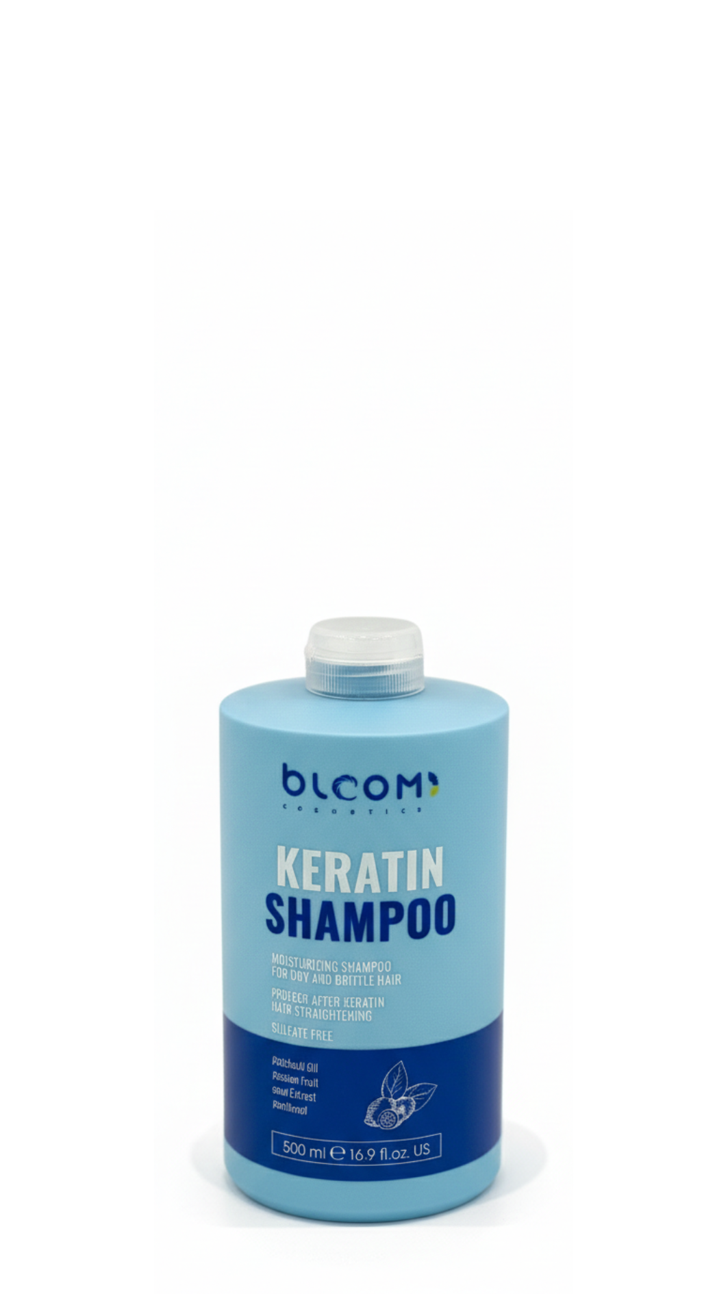Шампунь для делікатного очищення BLOOM Keratin Shampoo 500ml