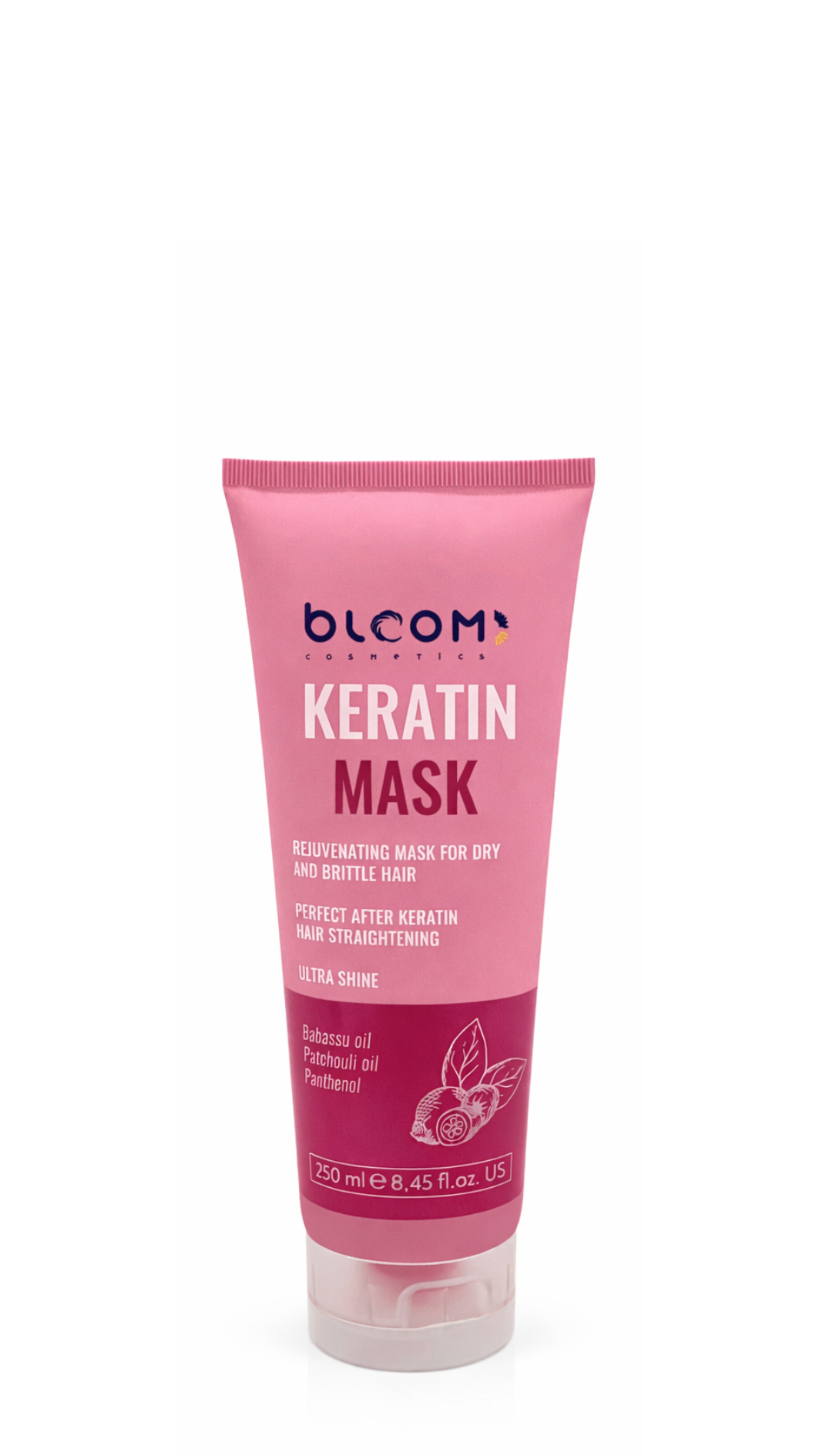 Маска для глибокого кондиціонування BLOOM Keratin Mask 