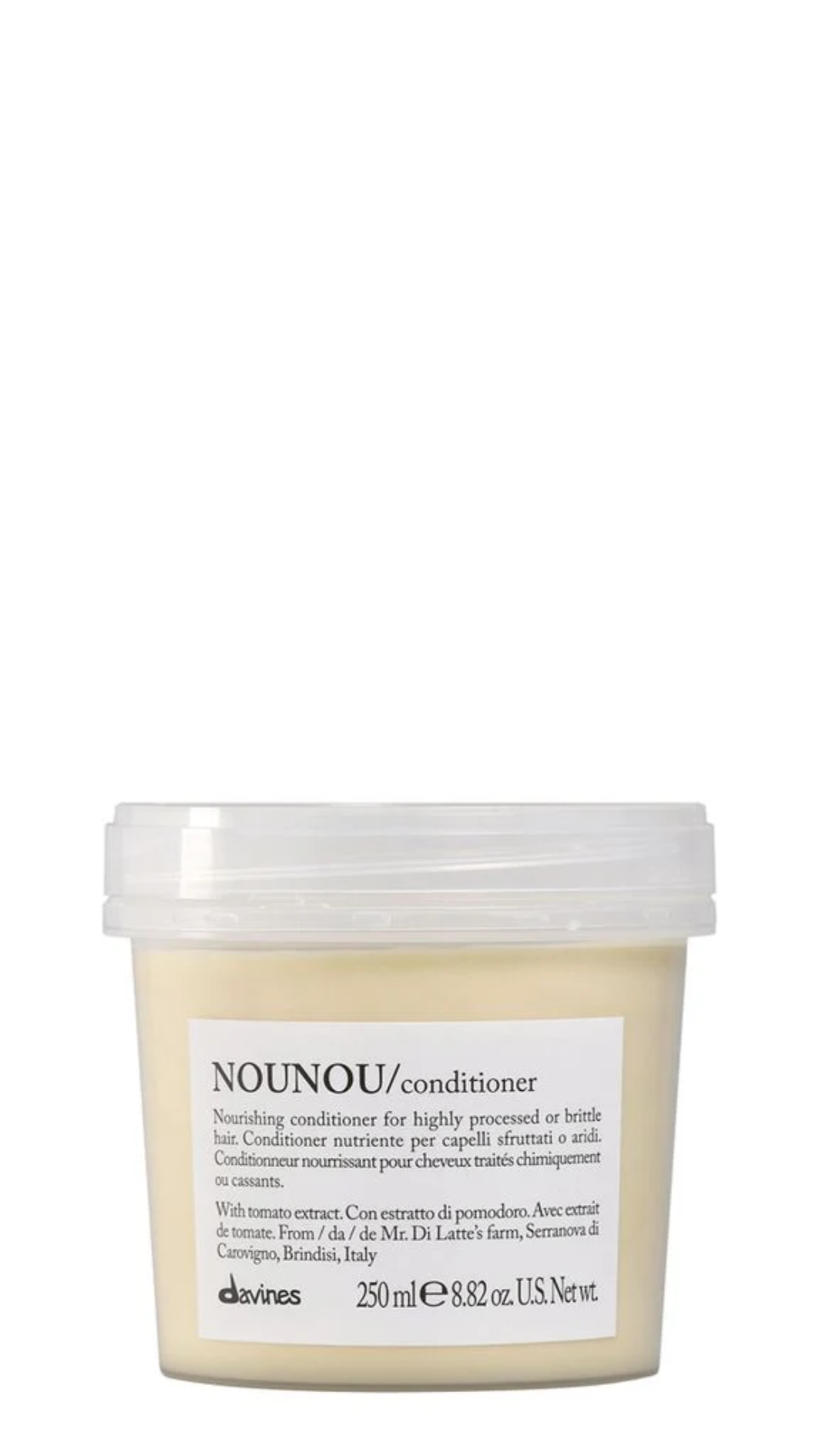 Кондиціонер Davines NOUNOU для живлення пошкодженого волосся 