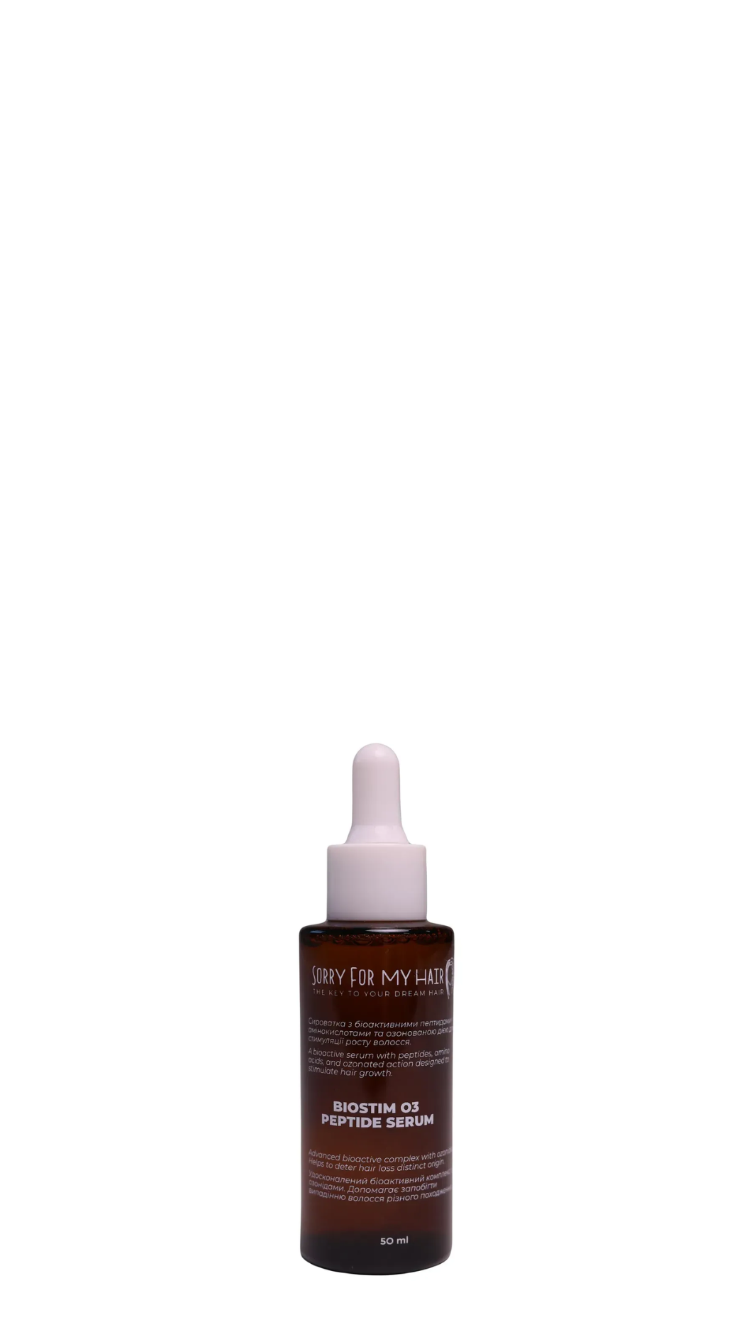 Сироватка з пептидами для стимуляції росту волосся Biostim O3 Peptide Serum 